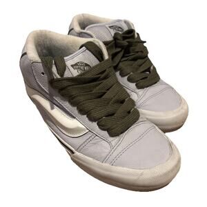 Vans Knu Mid Utility Lace Halogen Blue Skater Sneaker Chunky Casual Size 8.5